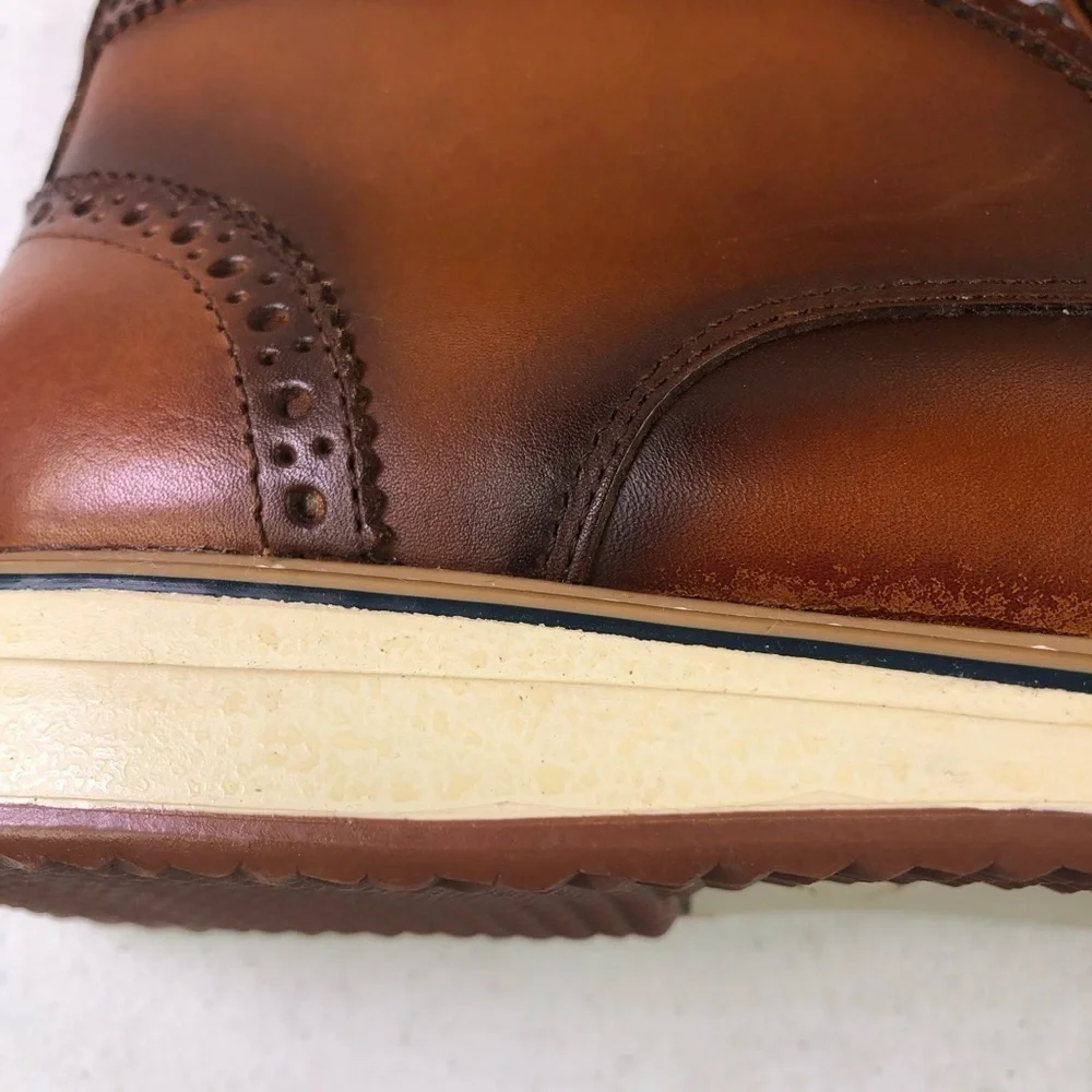 Steve Madden Breemer Leather Chukka Boots Size 7.5